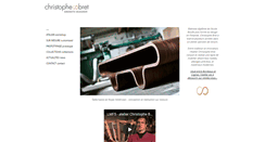 Desktop Screenshot of christophe-bret.com